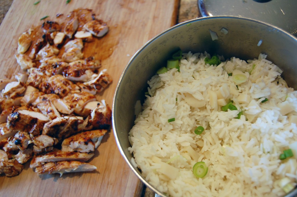 asian-chicken-lettuce-wraps-cooked-rice