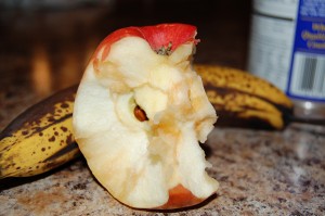 apple banana eaten