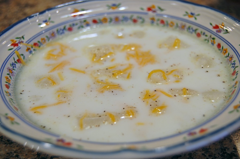 potato soup done