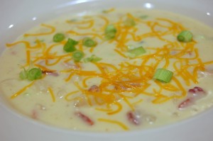 Baked Potato Soup - Eat at Home