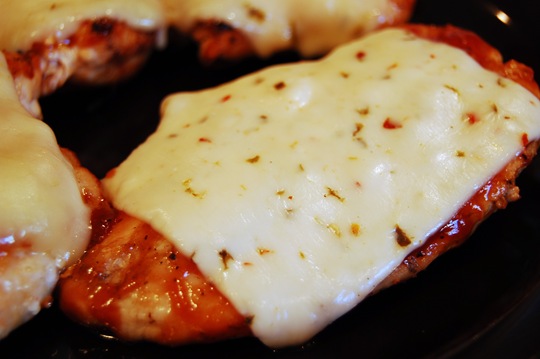 Barbeque Pepper Jack Chicken done