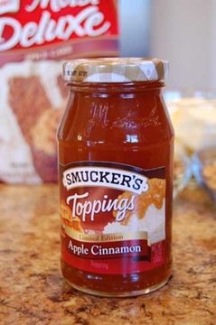 smuckers apple cinnamon topping