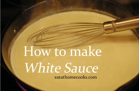 white sauce how to make