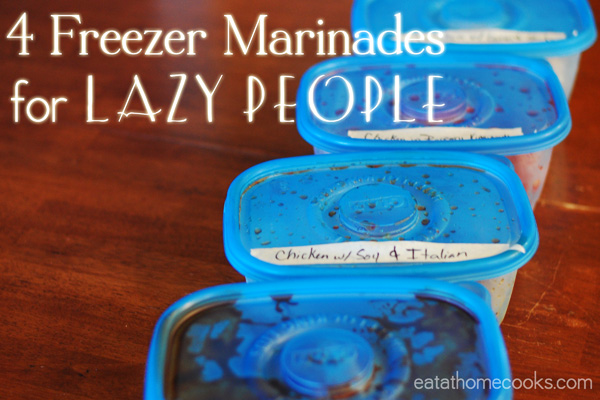 easy freezer marinades