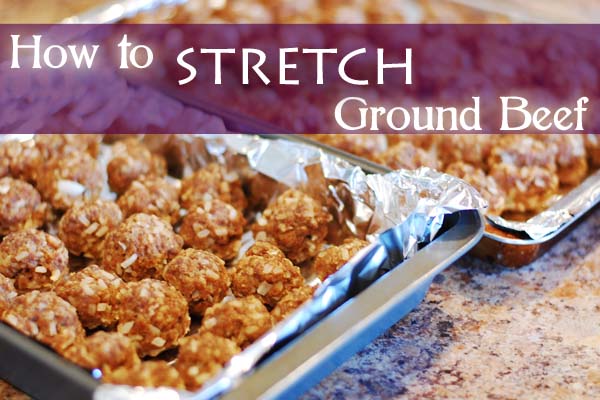 how to stretch ground beef