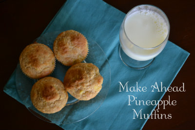 Make Ahead Pineapple Muffin Recipe