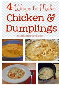 4 Ways to Make Chicken and Dumplings - Eat at Home