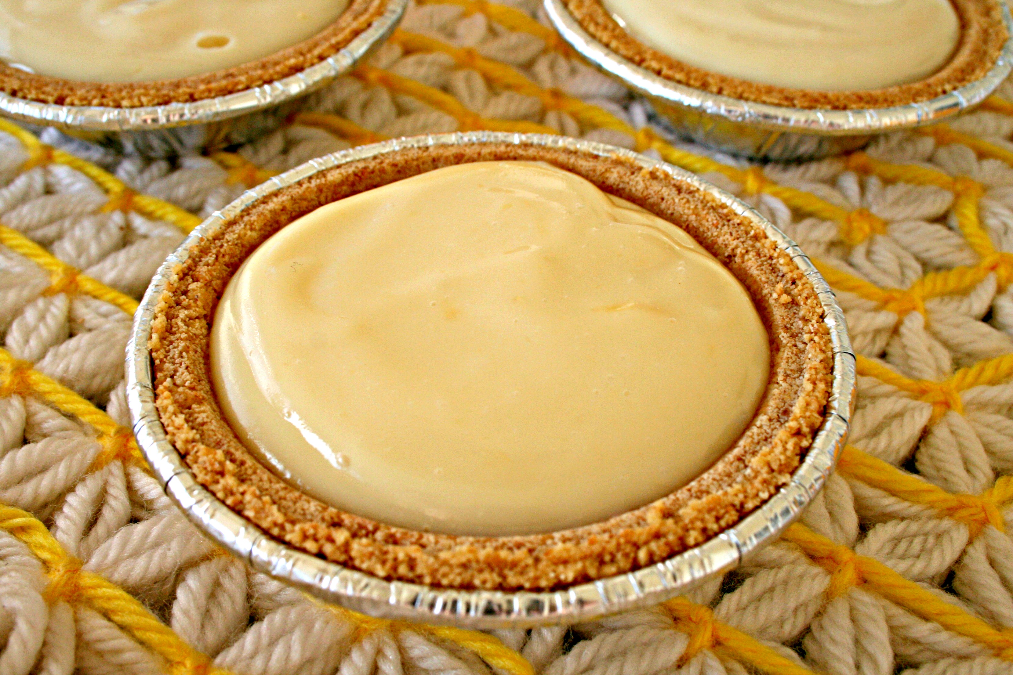 Meyer Lemon Pie (No Bake and 2 ingredients) - Eat at Home