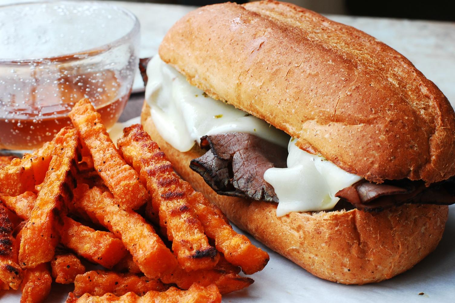 10 Minute French Dip Sandwiches EAHTonight