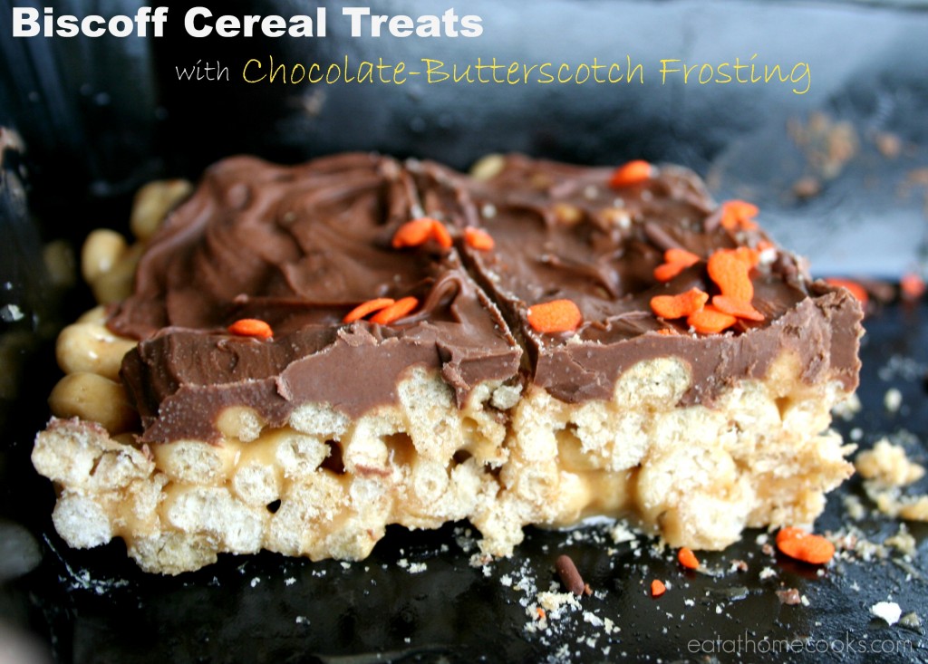 Biscoff Cereal with frosting
