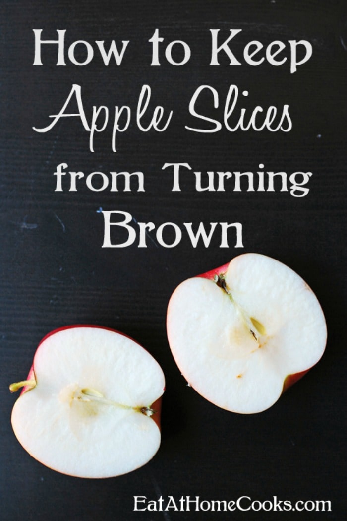 The #1 Way To Keep Apples From Turning Brown