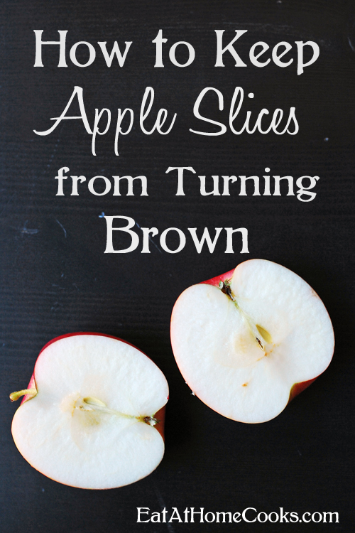 How to prevent apples from turning brown