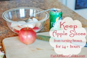 How to Keep Apple Slices from Turning Brown for Several Days - Eat at Home