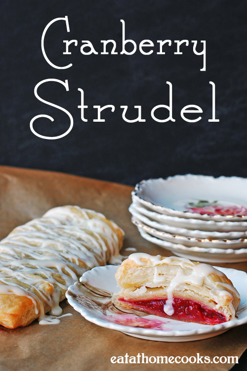 Cranberry Strudel - it's so easy!