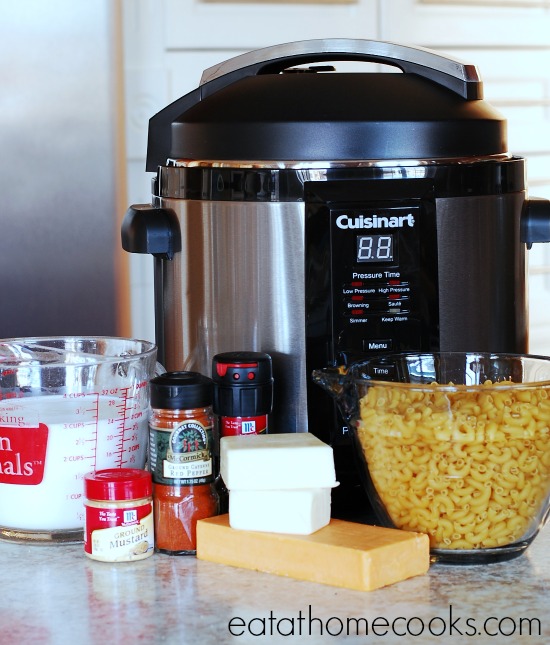 Instant Pot Macaroni and Cheese Ingredients