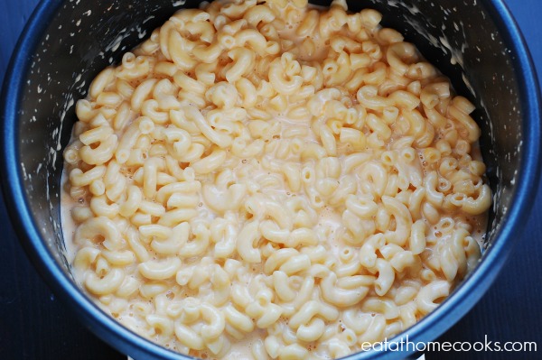 Pressure cooker mac and cheese