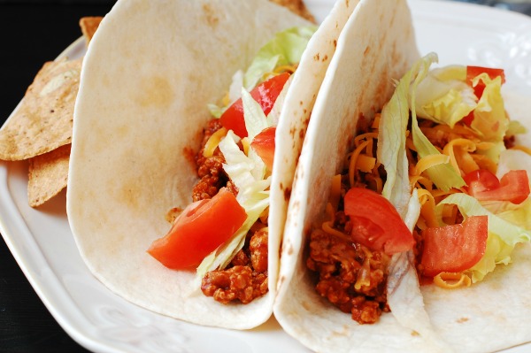 15 minute tacos with chipotle and garlic
