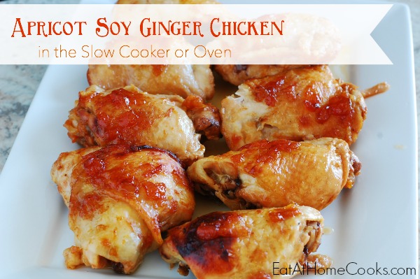 Apricot Soy Ginger Chicken