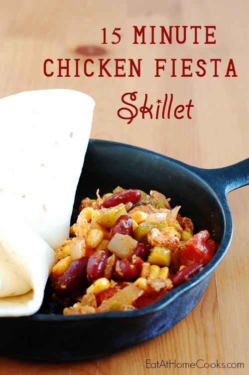 15 Minute Chicken Fiesta Skillet