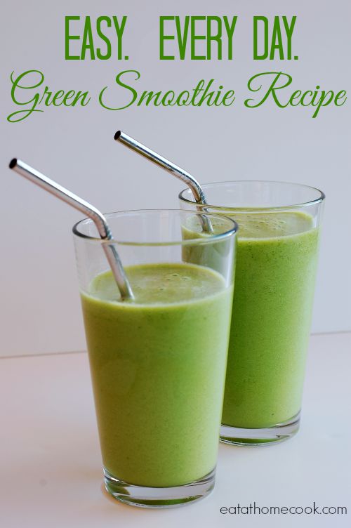Easy Every day green smoothie recipe