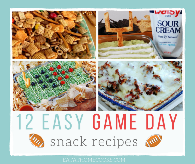 EASY Game Day Recipes You Will LOVE Eat At Home EASY Game Day Recipes You Will LOVE Eat At Home