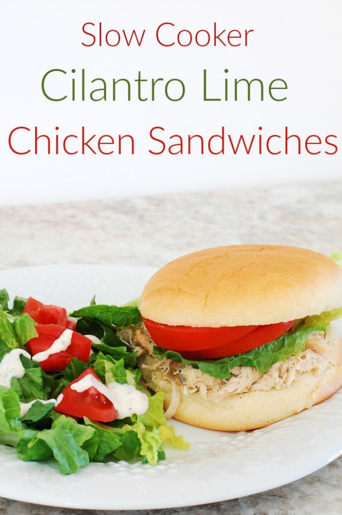 Cilantro Lime Chicken Sandwiches from Instant Pot Chicken Recipes