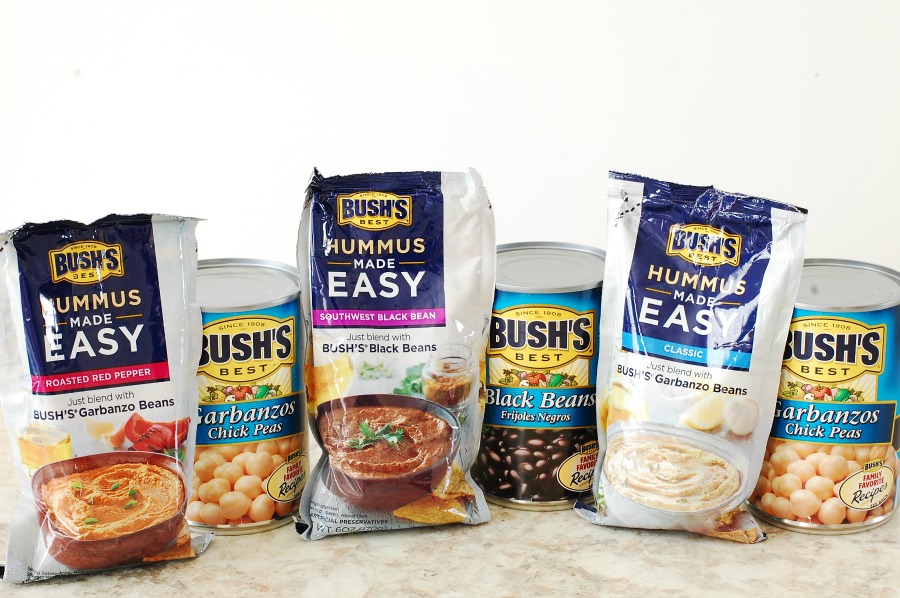 BUSH'S Hummus packets