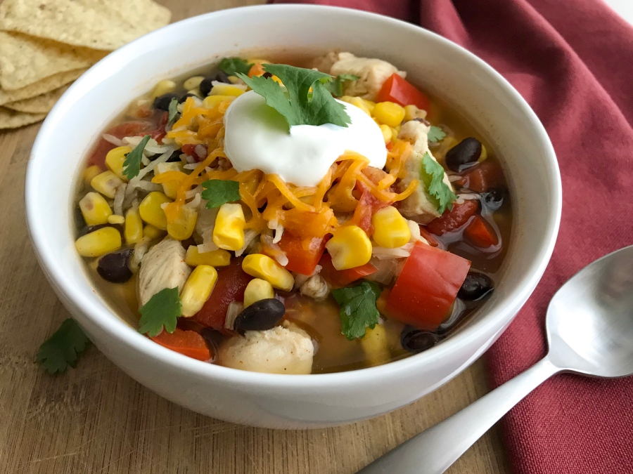 Instant Pot Spicy Chicken Soup