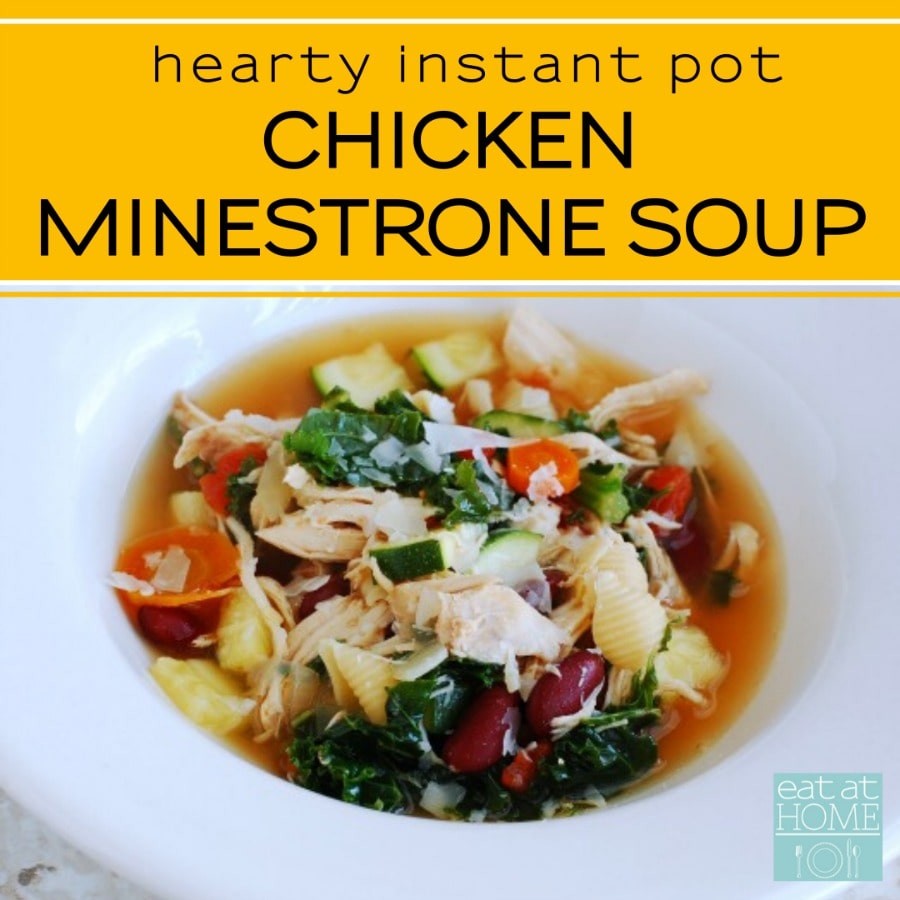 instant pot minestrone soup
