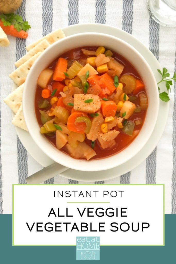 instant pot veggie soup